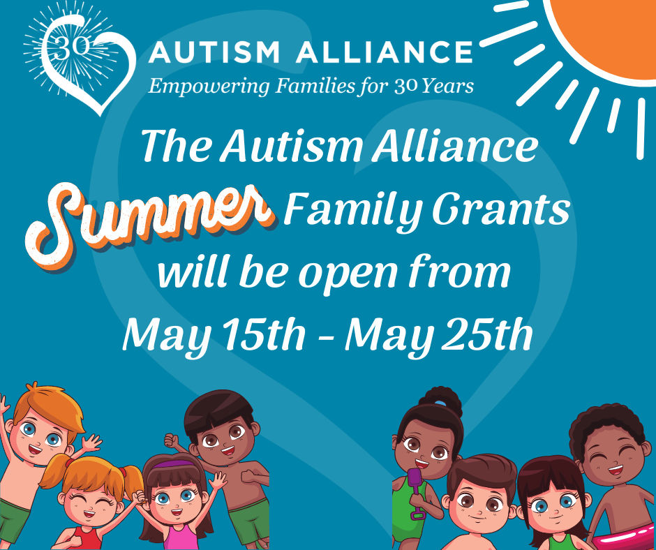 Summer Grants 2023 Autism Alliance